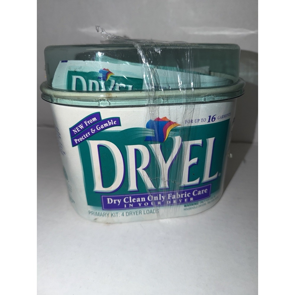 Dryel Original At Home Dry Cleaning Starter Kit Up to 16 Garments Mixed Lot